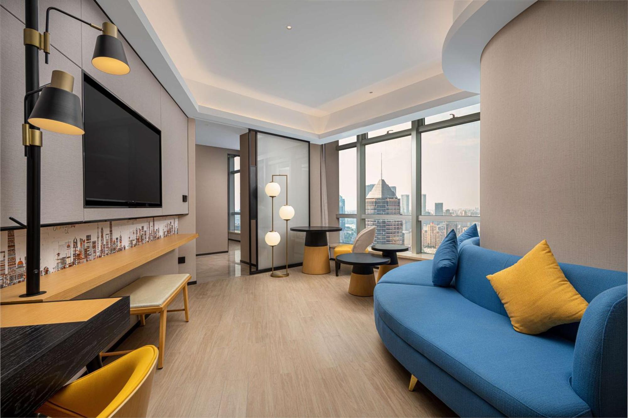 Hilton Garden Inn Shanghai Lujiazui Buitenkant foto