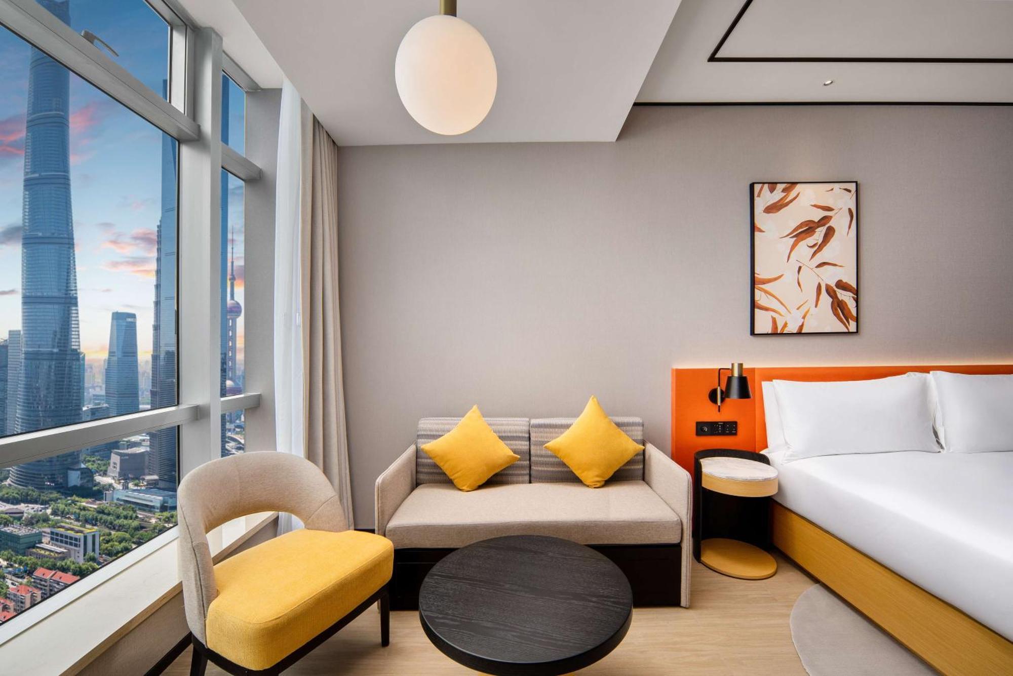 Hilton Garden Inn Shanghai Lujiazui Buitenkant foto